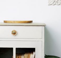 Peach Pink Melon Knob, Big