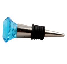Turquoise Diamond Wine Stopper