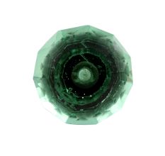 Mint Diamond Glass Wine Stopper