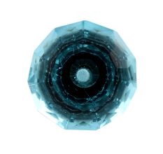 Sea Green Diamond Wine Stopper