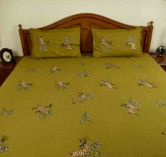 Genuine Cotton Designer Bedsheet