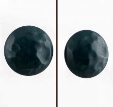 Forest Green Flat Cabinet Knob