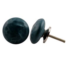 Forest Green Flat Cabinet Knob