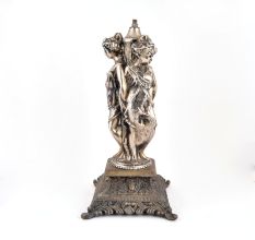 Two Classical Europe Sculpture Lamp