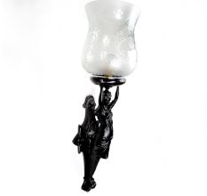French Art Nouveau Lady Lamp