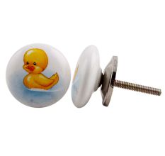 Cute Baby Duck Flat Cabinet Knob
