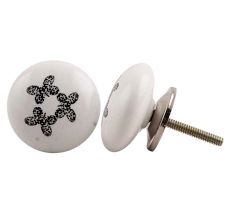 Small Butterfly Flat Drawer Knob