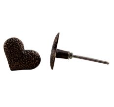 Heart Metal Drawer Knobs