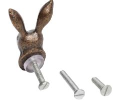 Rabbit Metal Knobs