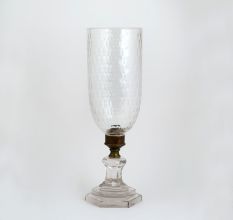 Clear Glass Table Lamp