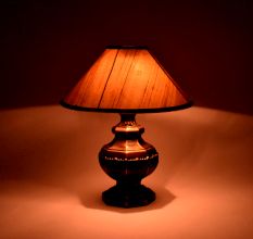 Solid Metal Table Lamp