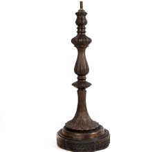 Cast Metal Ornate Lamp