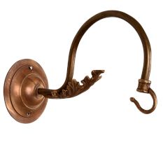 Clear Bell Shaped Wall Lamp