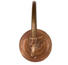 Orange Pumpkin Shaped Glass Lamp