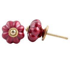 Neon Cherry Melon Drawer Knob