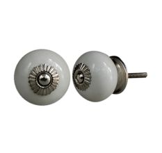 Clear White Knob