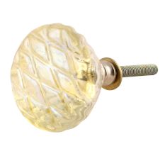Golden Hue Glass Knob Online