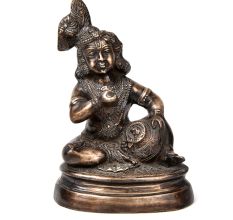 Bronze Statue of Baby Krishna