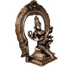 Goddess Saraswati Playing Veena