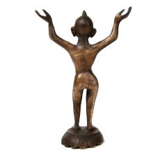 Tribal God Handmade Bronze Statue