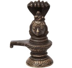 Bronze Statue Shiva Enshrined As Linga