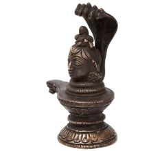 Bronze Statue Shiva Enshrined As Linga