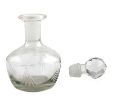 Goblet Decorative Glas Bottle