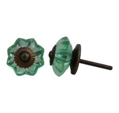 Mint Medium Melon Knob