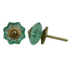 Mint Medium Melon Knob