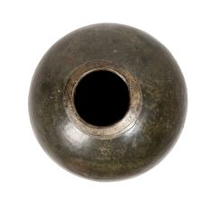 Vintage Bronze Big Vessel