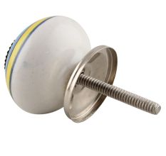 Sky Blue Yellow Knob