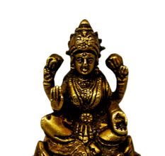 Brass Laxmi (Ht-2.5 Inches)