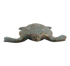 Bronze Turtle with Light Patina
