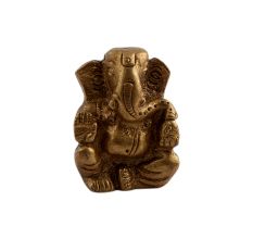 Lord Ganesh Brass Hindu Statue