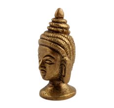 Bronze Buddha Head Statue