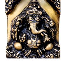 Brass Ganesha (Ht-3.75 Inches)