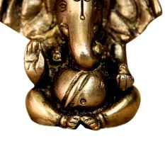 Brass Ganesha (Ht-1.75 Inches)