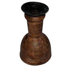 Hand Made Wooden Candle Stand-05