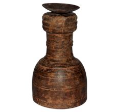 Hand Made Wooden Candle Stand-12
