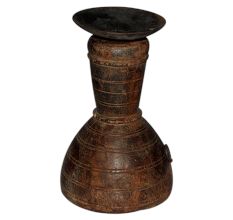 Hand Made Wooden Candle Stand-23