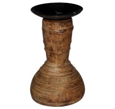 Hand Made Wooden Candle Stand-28