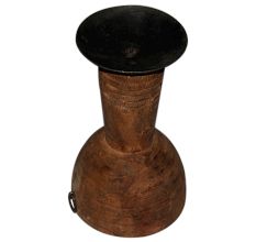 Hand Made Wooden Candle Stand-30