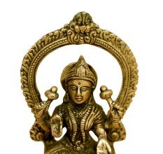 Brass Laxmi (Ht-5.1 Inches)
