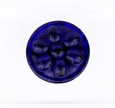 Navy Blue Power Drum Glass Drawer Knob Online