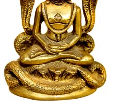 Brass Mahavir Ji (Ht-4.75 Inches)