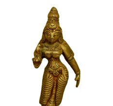 Brass Laxmi (Ht-5.5 Inches)
