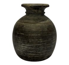 Hand Made Wooden Pot-02