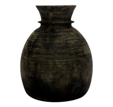 Hand Made Wooden Pot-06