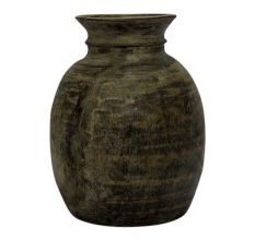 Hand Made Wooden Pot-19