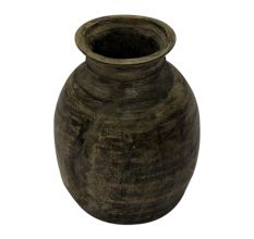 Hand Made Wooden Pot-19